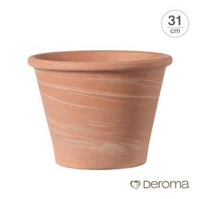 [데로마 Deroma] 테라코타 이태리토분 인테리어화분 바숨 듀오(31cm)