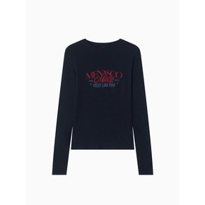 MNS Soft Fitted Long T Shirt_Navy