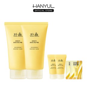 [아뷰페] 달빛유자 클렌징 톤업 팩폼 120ml x 2개