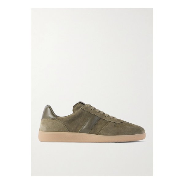 아처 가죽 트림 스웨이드 스니커즈 46376663162874837