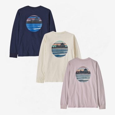 파타고니아키즈 [파타고니아코리아] 25SS키즈 롱-슬리브드 스카이라인 스텐실 티셔츠(62277Q5)