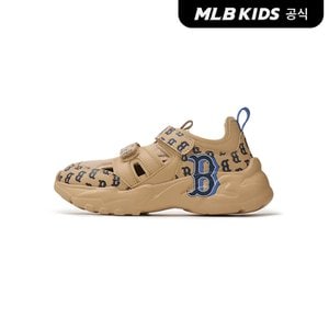 MLB키즈 (공식)24SS 빅볼청키 마스크 모노티브 BOS (D.Beige)