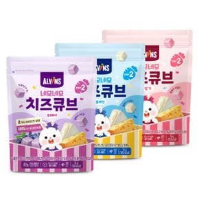 네모네모 치즈큐브 1봉(블루베리/플레인/딸기)