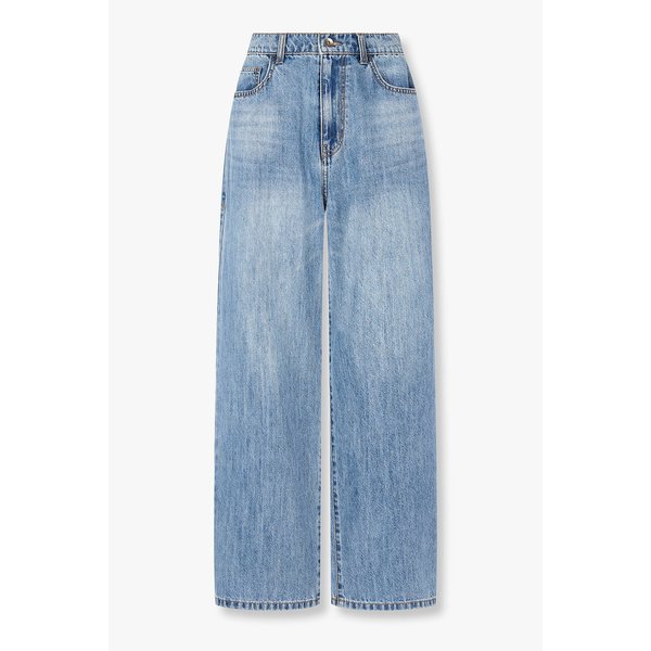 [부산점] 보브)) 백 밴딩 배기핏 데님 팬츠 (7126255504)