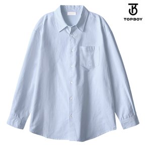 빅사이즈 시티보이 오버핏 옥스포드 긴팔 셔츠 (JC007)