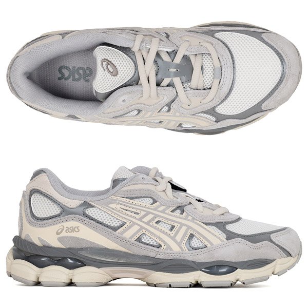 [부산점] 25FW 크림 오이스터그레이 젤 NYC 스니커즈 1201A789 103