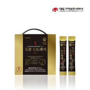 [대동고려삼] [50일분] 발효흑도라지+6년근흑삼/흑삼흑도라지차(10g x 50포)..[34087519]