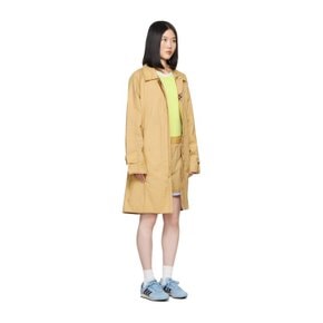 베이지 리버서블 adidas Originals 코트 242752F059000