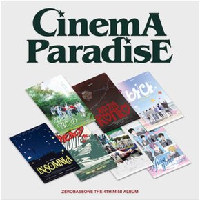 개봉앨범 포토카드 없음 / ZEROBASEONE (제로베이스원) 미니 앨범 CINEMA PARADISE (ZEROSE ver) - 랜덤