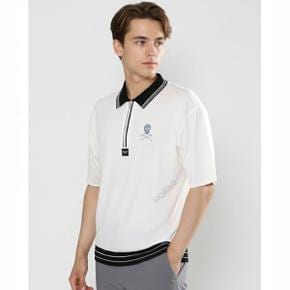 Synth Knit Polo MLM4AAP03 남성 신스 니트 폴로