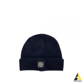 스톤아일랜드 N10B5 Ribbed Geelong Wool Beanie (7915N10B5 A0020) (리브드 질롱