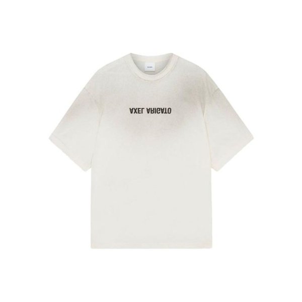 26SS 악셀 아리가토 반팔 티셔츠 A3543002 WHITE DOM