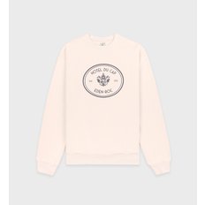 x Eden roc  콜라보 EDEN CREST CREWNECK  남녀 공용 크루넥 SRB2MT900IV