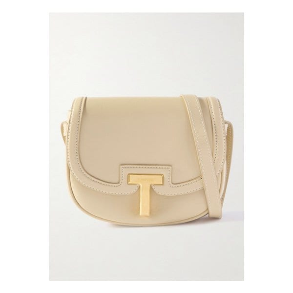 월리스 가죽 숄더 백 베이지 1647597349517685