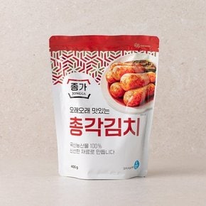 [쓱7클럽] 종가 총각김치 400g(파우치)