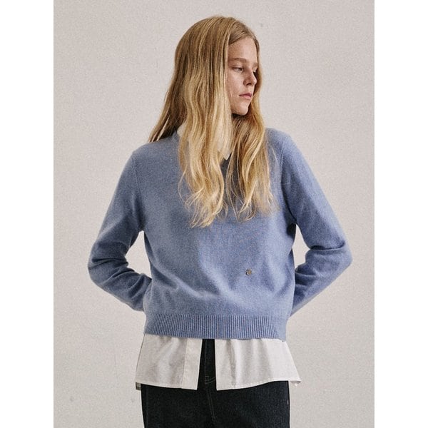 프리미엄 캐시미어 라운드 니트_4COLORS