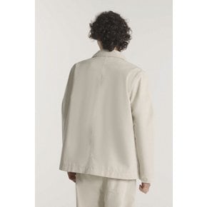 남성 (M) Linen Pocket Shirt Jacket_Ivory_LSTA0JK46M