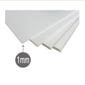 폼보드 600x900mm 두께1T(1mm) 1팩5장 묶음배송