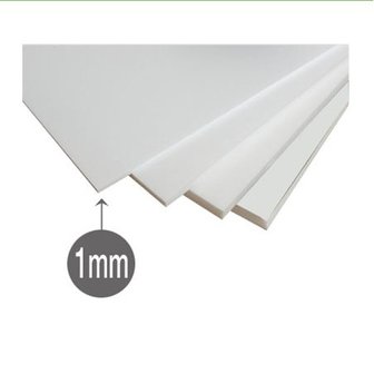  폼보드 600x900mm 두께1T(1mm) 1팩5장 묶음배송