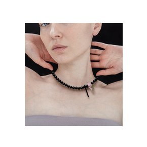 8mm Matte Onyx Avant-garde Necklace