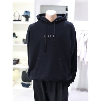 IRO [여주점] [이로] 남성 베이직 로고 후드 스웻셔츠 IQTSX26751BKX