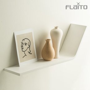 국산 플라이토 우드 웨이브 인테리어 벽선반 500
