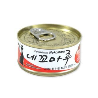 오너클랜 네꼬마루 참치 n 치킨 캔 80g