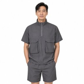 남성 린넨 썸머 더블포켓 캐주얼 아노락 PF-SET-ANORAK