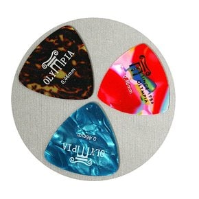 TRIANGLE 0.46mm 삼각통기타피크 Cjf132 기타피크