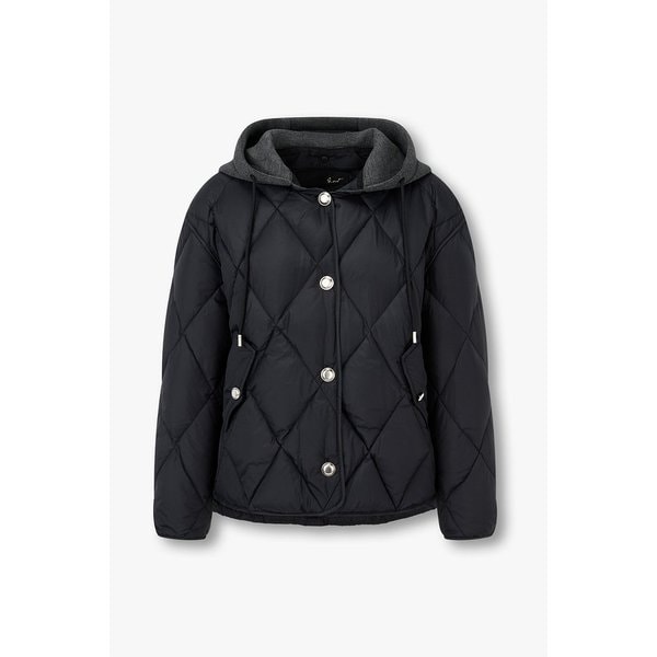 디태처블 네오프렌 후드 다운 자켓 7255417111199