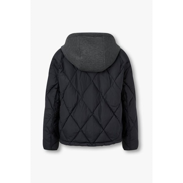 디태처블 네오프렌 후드 다운 자켓 7255417111199