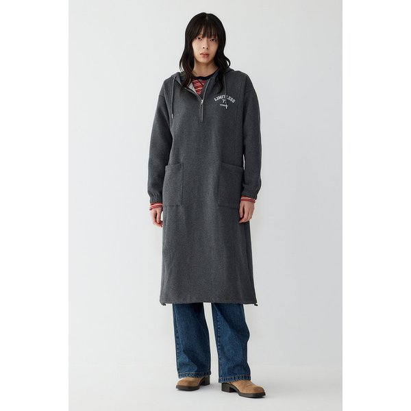 기모 반집업 후디 원피스 9175441983087