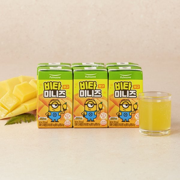 비타미니즈_망고_140ML*6개입