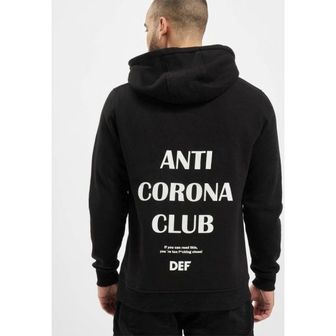 이스퀘어 5446952 DEF ANTI CORONA - Hoodie black