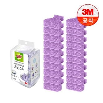 3M 변기청소 베이킹소다 크린스틱 리필 20입