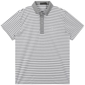 [정품] 지포어 남성 골프웨어 Perforated Stripe Polo T-Shirts (G4MS22K21-HGR)