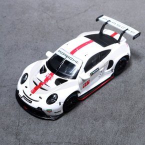 브라고 1:43 포르쉐 미니카 911 RSR 자동차피규어 레이싱 다이캐스트