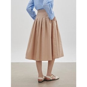 [씨씨콜렉트] 백밴딩 핀턱 플레어 스커트 (C261MSD002)