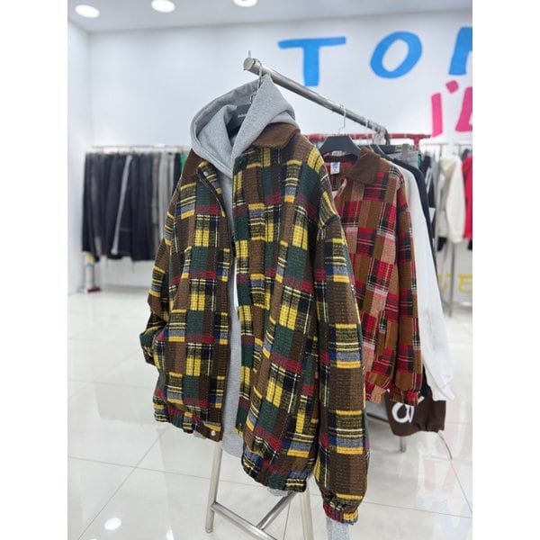 [여주점] 코듀카라 체크점퍼 JFZZ63A07