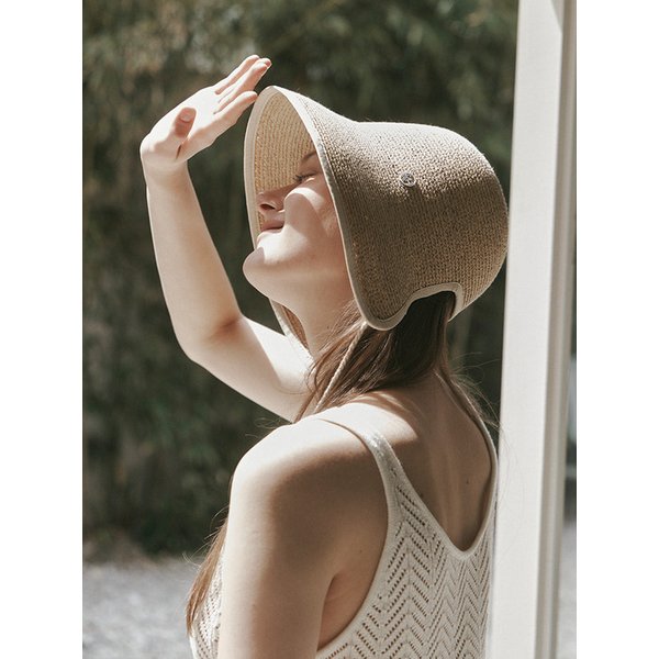 Sia raffia bonnet hat_2color