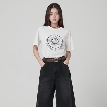 LAP 심볼 로고 프린트 반팔티셔츠 AR3CT861
