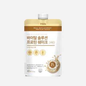 바이탈 솔루션 프로틴 쉐이크 40g, 7포