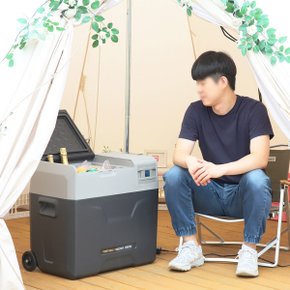 충전 배터리방식 차량 낚시 캠핑 냉장고 냉동고 50L