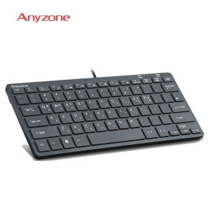 엠지솔루션 ANYZONE K400 유선 미니 키보드 [USB/키스킨포함]