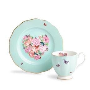 [해외직구] ROYAL ALBERT 로얄알버트 미란다커 프렌드쉽 블레싱 그린 2피스 2피스 300ml