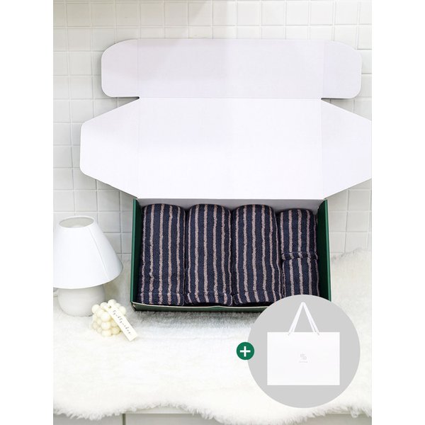 1퍼센테이지 퍼지 220g 세면 3P+고리수건 2P 선물세트