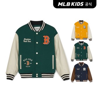 MLB키즈 (공식)24FW 팝아트웍 바시티점퍼 (3color) 7AJPV0344