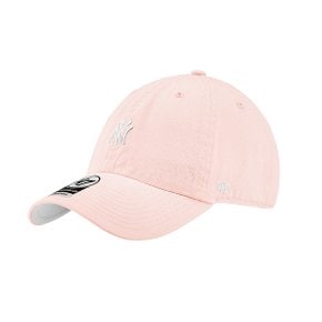 47브랜드 B-BSRNR17GWS-PK 클린업 NY 뉴욕 양키스 스몰 로고 볼캡