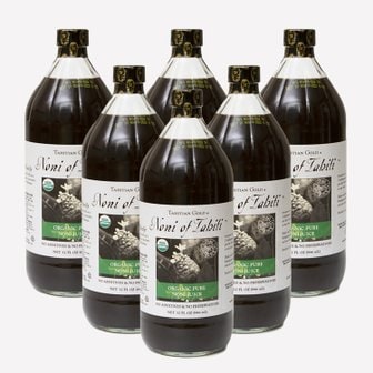 헬스베버리지 [증정행사 ~11/16까지]타히티골드 유기농 노니주스  946ml 6병 / 100% 노니원액