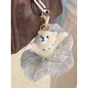 피겨 스케이팅 베어 키링 Figure skating bear keyring